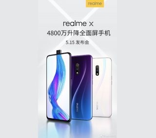 Realme X official press image released