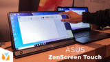 Tn • Watch: Asus Zenscreen Touch Hands-On - Computex 2019
