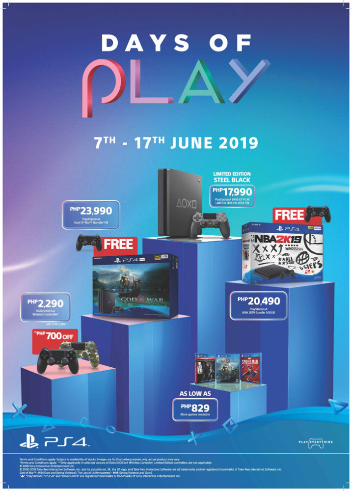 Playstation 4 Steel Black Days Of Play Limited Edition 2019 1