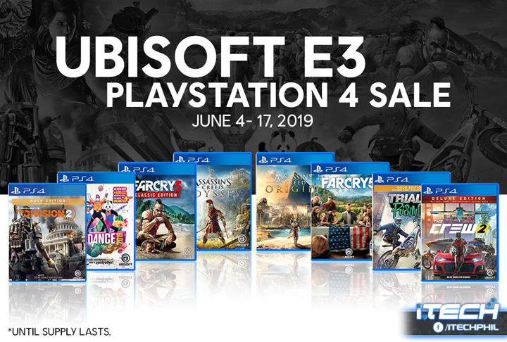 • Ubisoft E3 Playstation 4 Sale Yugatech • Ubisoft Launches E3 Playstation 4 Sale, Discounted Game Titles For A Limited Time