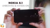 Nokia 8.1 • Watch: Nokia 8.1 Unboxing And Hands-On