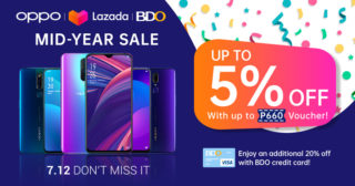 OPPO joins Lazada's Mid-Year Sale (2019)