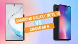 Galaxy Note 10 Vs Mi 9 • Samsung Galaxy Note 10 Vs Xiaomi Mi 9 Specs Comparison