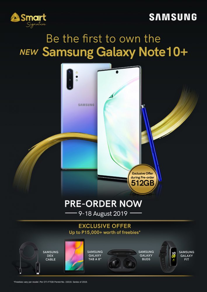 Samsung Galaxy Note 10 Plus Smart Yugatech 1 • Smart Announces Samsung Galaxy Note10 Series Pre-Order Details