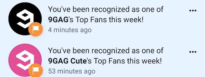 What does top fans commented on this mean