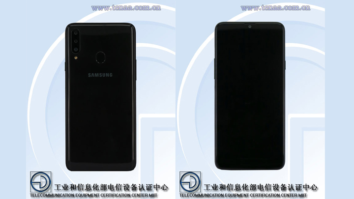 Samsung • Samsung Galaxy A20S Tenaa • Samsung Galaxy A20S Shows Up On Tenaa