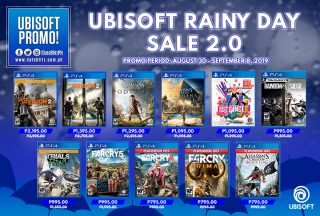 Ubisoft launches Rainy Day Sale 2.0 promo for PlayStation 4
