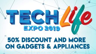 Up to 50% off on gadgets and appliances at the TechLife Expo