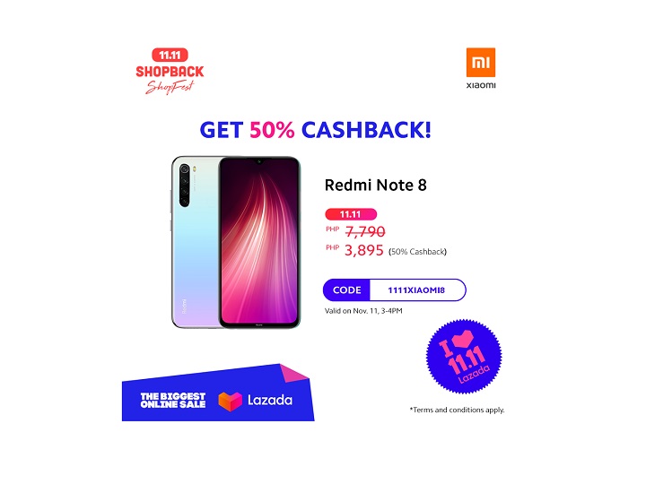 Xiaomi Shopback • Xiaomi Philippines Offers 50% Cashback On Select Devices
