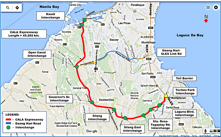 calax route • First 10km segment of CALAX now open 24/7