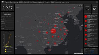 JHU CSSE created an online dashboard to track the Wuhan Coronavirus Outbreak
