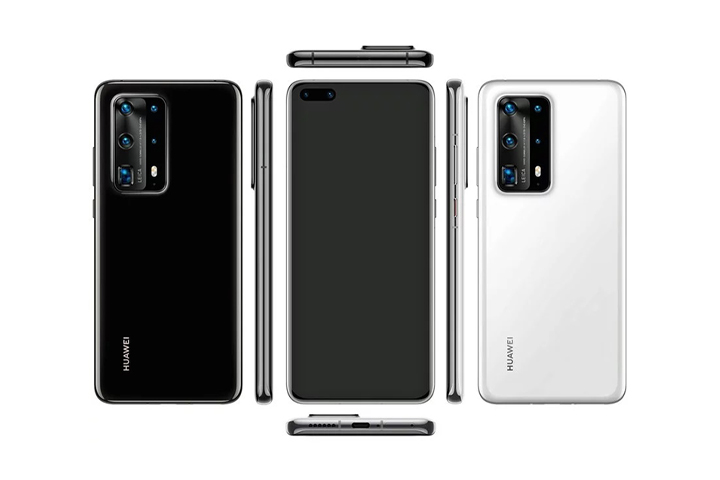 • Huawei P40 Pro Render • New Huawei P40 Pro Renders Shows A Penta Camera Setup