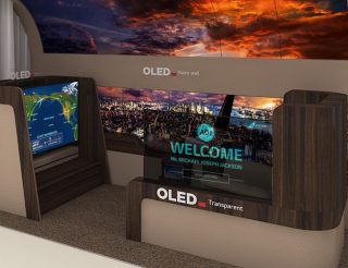 LG Display to introduce new OLED displays for airplanes, automobiles at CES 2020