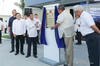 President Duterte Inaugurates the Sangley Airport