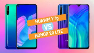 Huawei Y7p vs Honor 20 Lite Specs Comparison