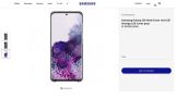 Samsung Galaxy S20 Website Thumb • Samsung Galaxy S20 Design, Name Listed On Samsung'S Official Website