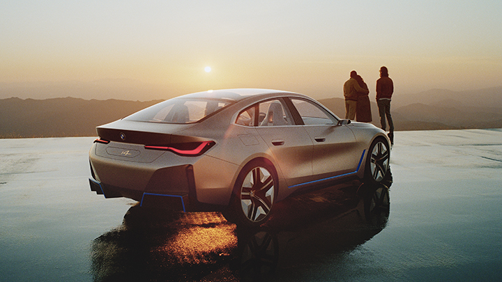 BMW Concept i4 2 • BMW unveils Concept i4, an all-electric concept Gran Coupe