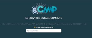 DOLE-NCR launches website for CAMP Granted Establishments