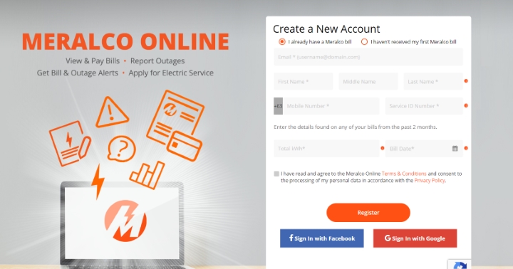 Meralco Online 3 • How To View And Pay Your Meralco Bill Online