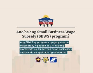 How to apply for the SSS Small Business Wage Subsidy (SBWS) program