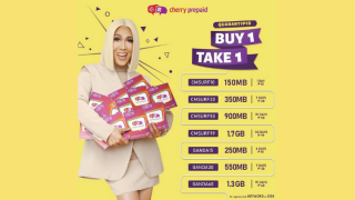 Cherry Prepaid offers buy 1 take 1 mobile data promos