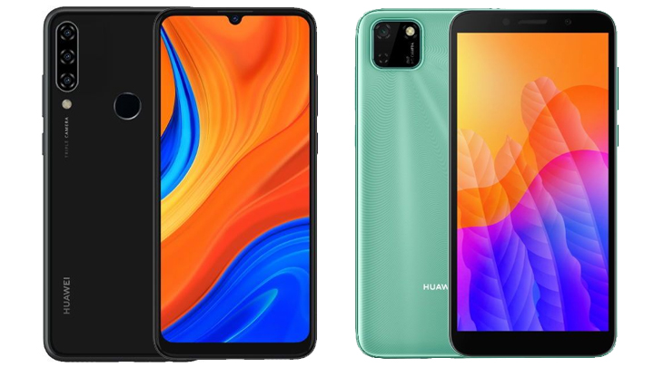 Huawei Y6P Y5P 2020 • Huawei Unveils Two New Entry-Level Phones, The Huawei Y6P And Y5P