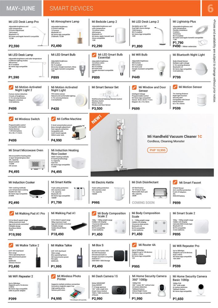 May June Mi Store 2020 Page 6 • Xiaomi Products Price List (May-June 2020)