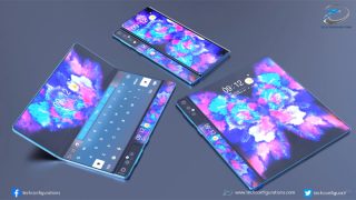 Samsung Galaxy Fold 2 design concept surface online