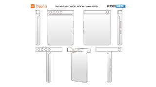 Xiaomi patents a folding phone with rotating cameras