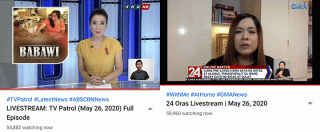 Primetime Streaming: TV Patrol (ABS-CBN) vs. 24 Oras (GMA 7)