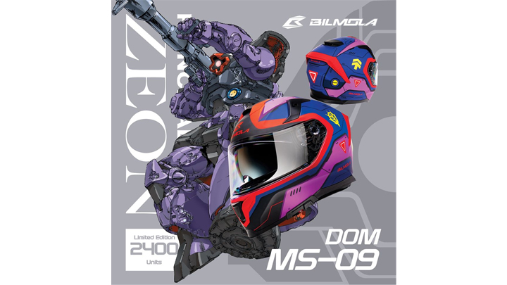 Bilmola X Gundam 4 • Bilmola outs Gundam-inspired limited edition helmets