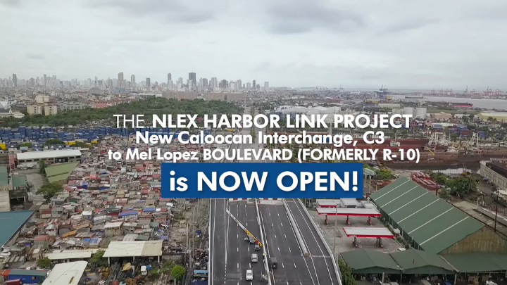 NLEX Harbor Link Segment 10 • DOTr NLEX Harbor Link Segment 10 now open