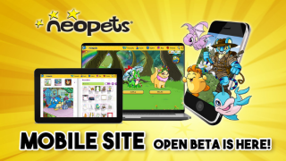 Neopets launches open beta testing for its mobile site
