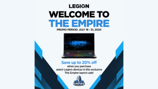 Lenovo Legion launches 'The Empire' promo