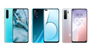 OnePlus Nord vs realme X50 5G vs Huawei Nova 7 SE specs comparison