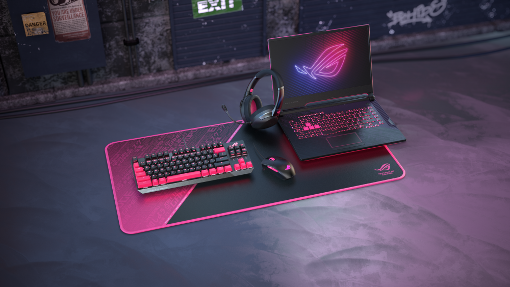 Rog Electo Punk Render Kv 02 • Asus Rog Electro Punk Edition Gaming Peripherals To Arrive In The Philipines, Priced