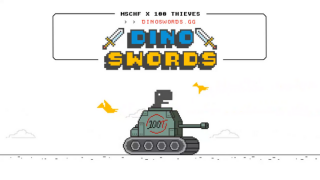 Dino Swords gives a twist to Google Chrome hidden game