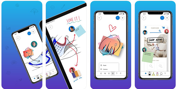 Microsoft Whiteboard • 6 Best Note-Taking Apps For Online Classes (2020)