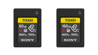 Sony launches 80GB,160GB CFexpress Type A memory cards