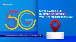 Globe announces additional 5G sites in Metro Manila