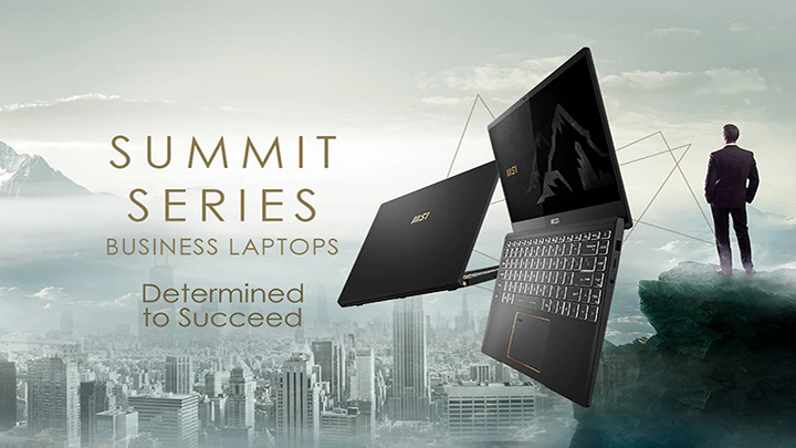 Msi The Summit Series Kv • Msi Summit, Prestige, Modern Series Of Productivity Laptops Announced