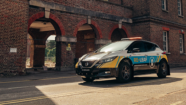Nissan RE LEAF 12 • Nissan RE-LEAF electric emergency response vehicle concept announced