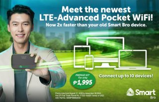 Smart LTE-A pocket WiFi now available to prepaid subscribers