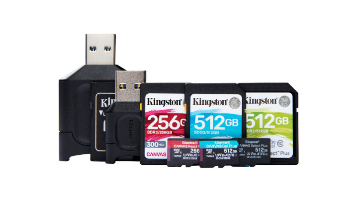 Kingston Canvas Plus Series And Mobilelite Plus Series • Kingston Canvas, Mobilelite Plus Series Of Memory Cards And Readers Priced