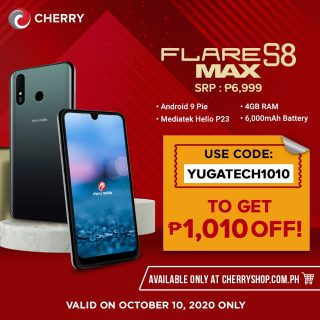 Cherry Mobile Flare S8 Max to go on sale on Oct. 10