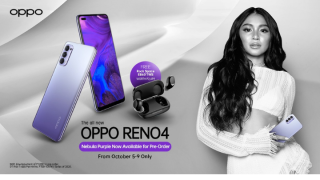 OPPO Reno4 Nebula Purple available for pre-order starting October 5