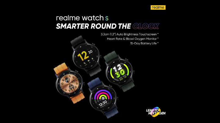 Realme Watch S • Realme Watch S To Launch On November 2