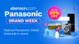 Abenson Panasonic Brand Week 2020 Hero • Abenson Offers Discounts On Panasonic Appliances