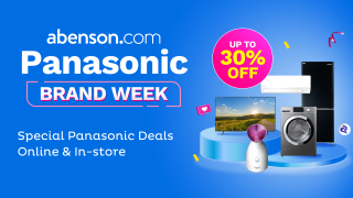 Abenson offers discounts on Panasonic appliances