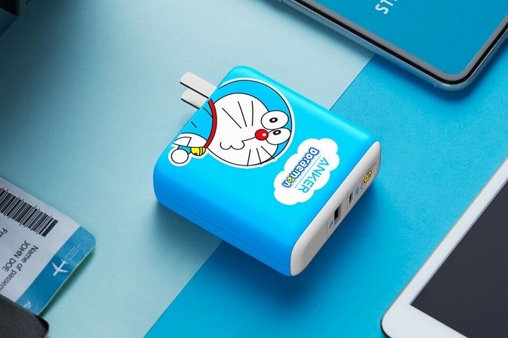 Anker Doraemon Fast Charge Super Charger • Anker Launches Doraemon-Themed Iphone 12 Accessories